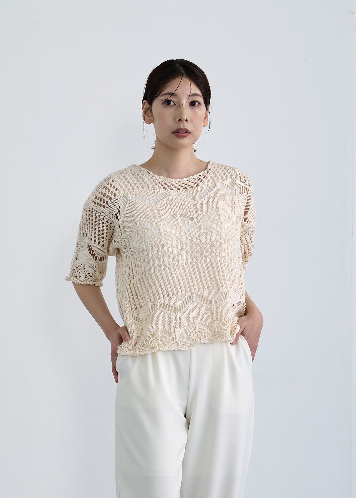 【KOOS】テープヤーン ニット