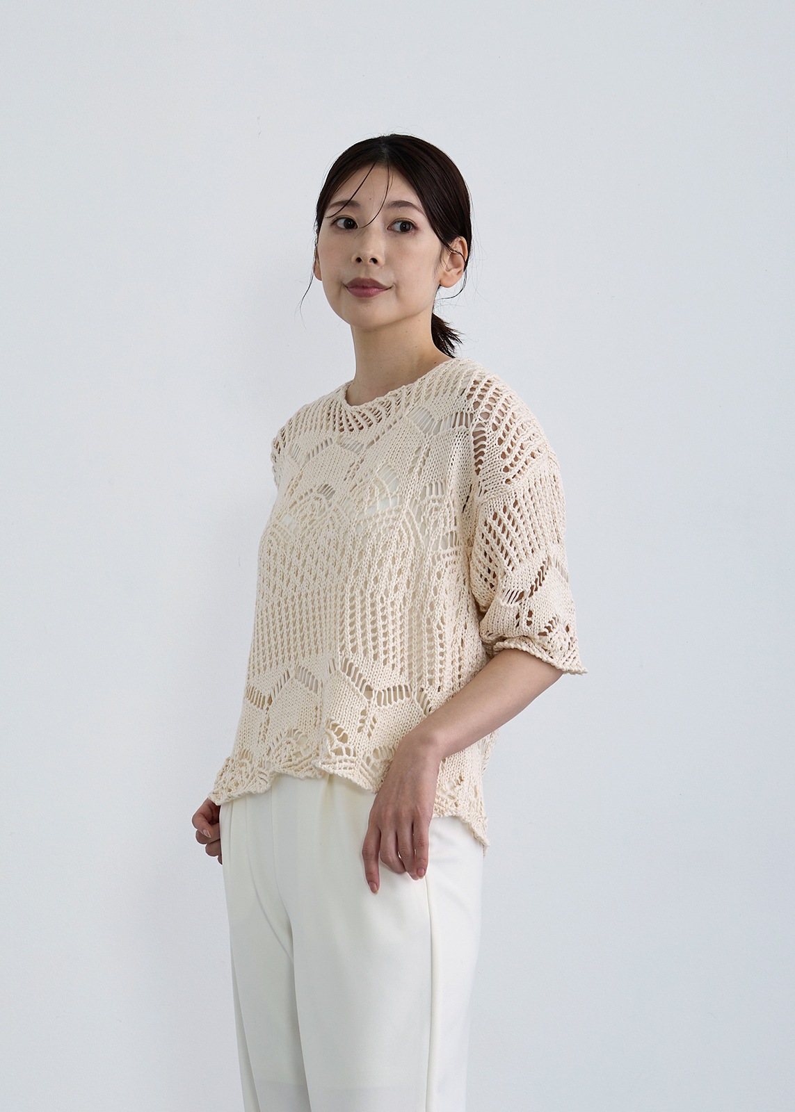 【KOOS】テープヤーン ニット