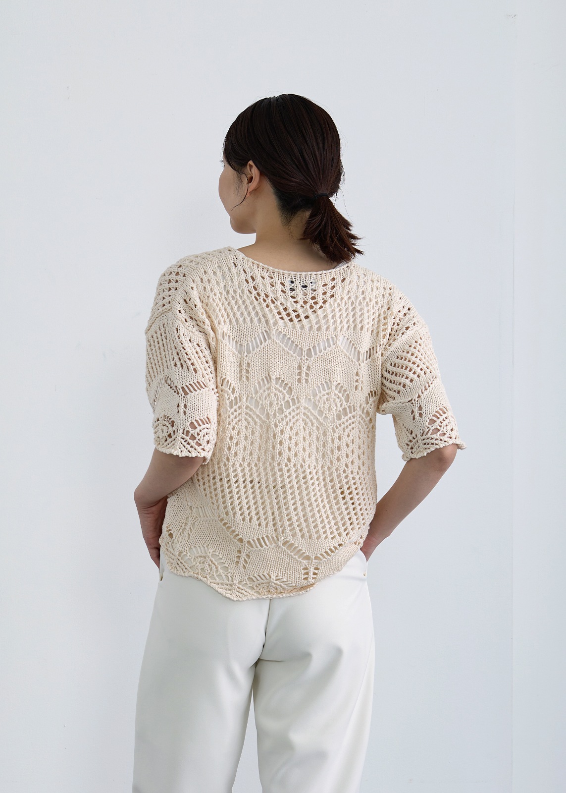 【KOOS】テープヤーン ニット