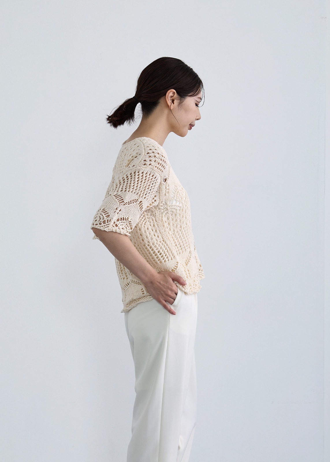 【KOOS】テープヤーン ニット