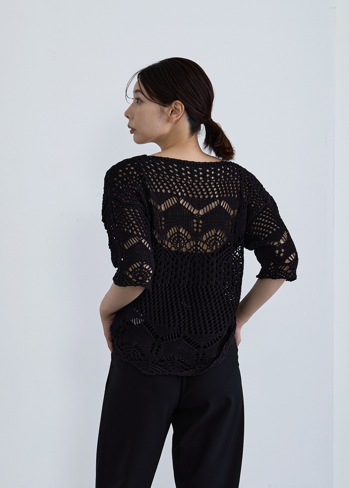 【KOOS】テープヤーン ニット