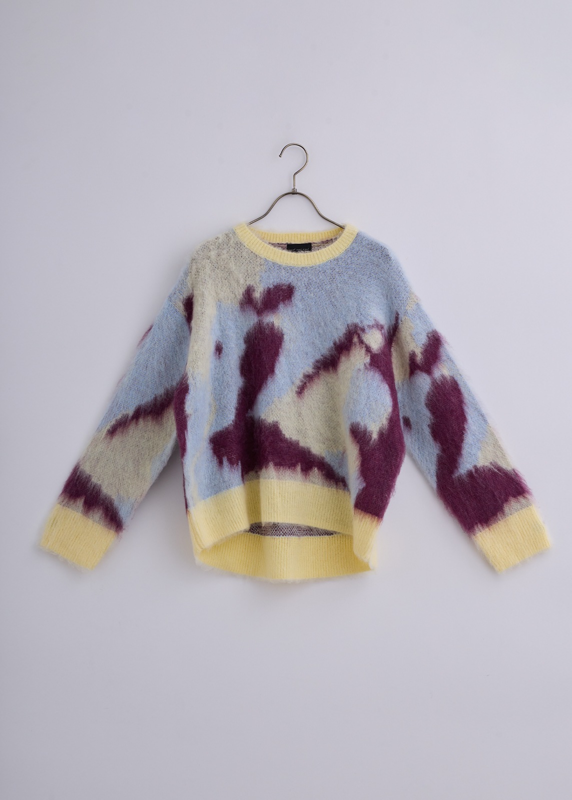 【neuf cent neuf】ニュアンス マーブル シャギーニット