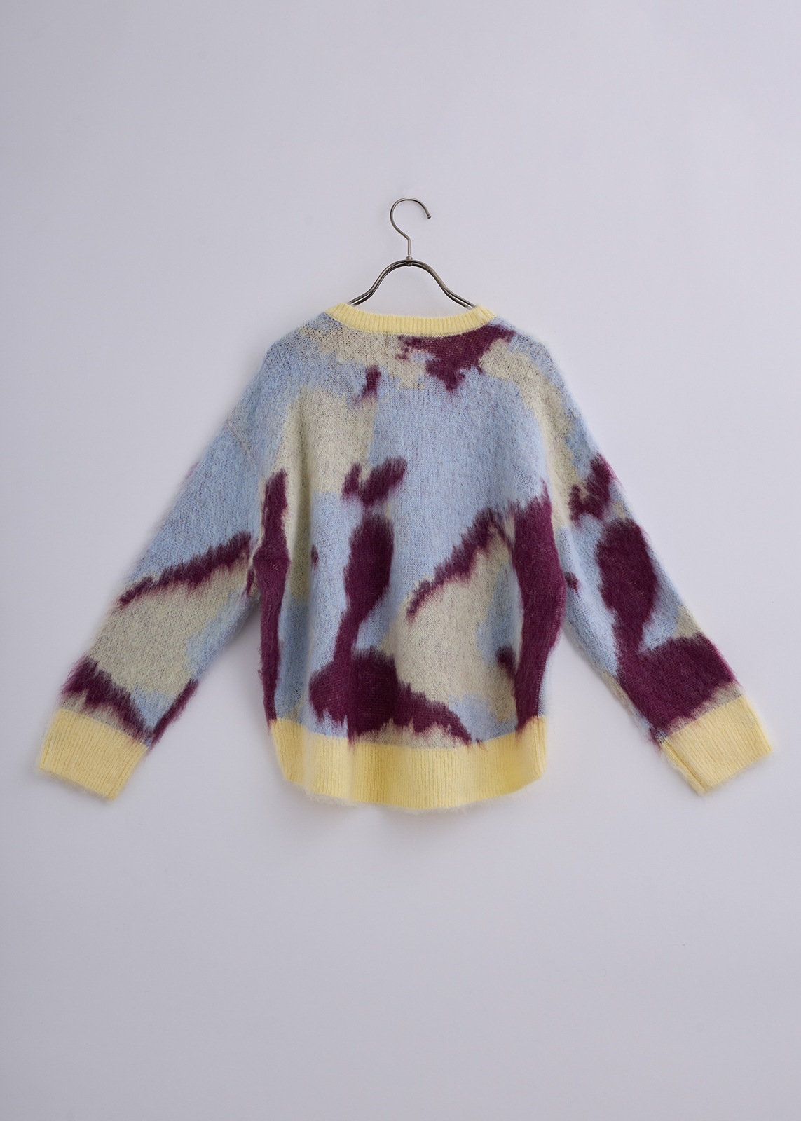 【neuf cent neuf】ニュアンス マーブル シャギーニット