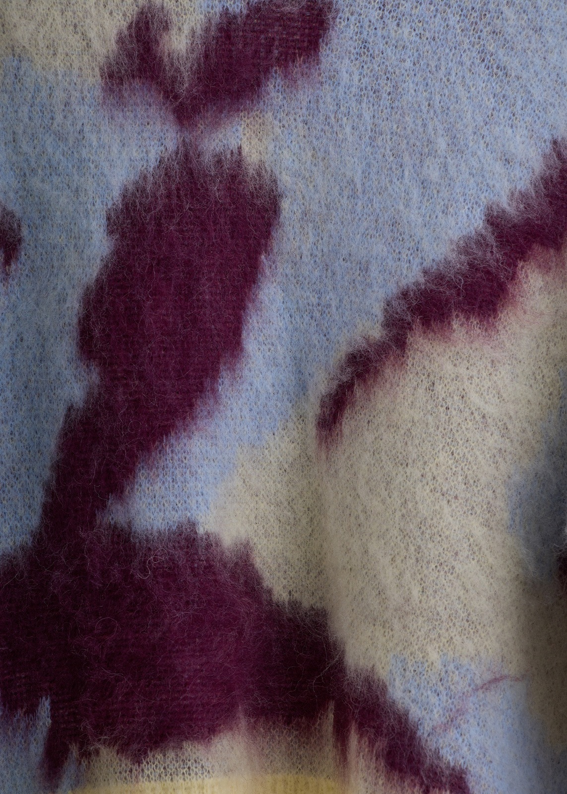 【neuf cent neuf】ニュアンス マーブル シャギーニット