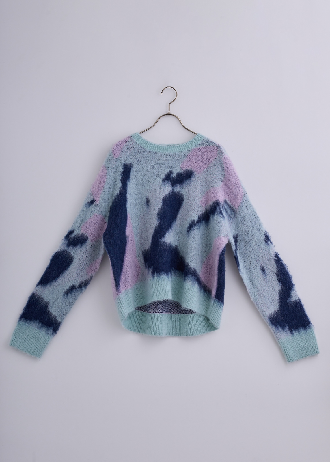 【neuf cent neuf】ニュアンス マーブル シャギーニット