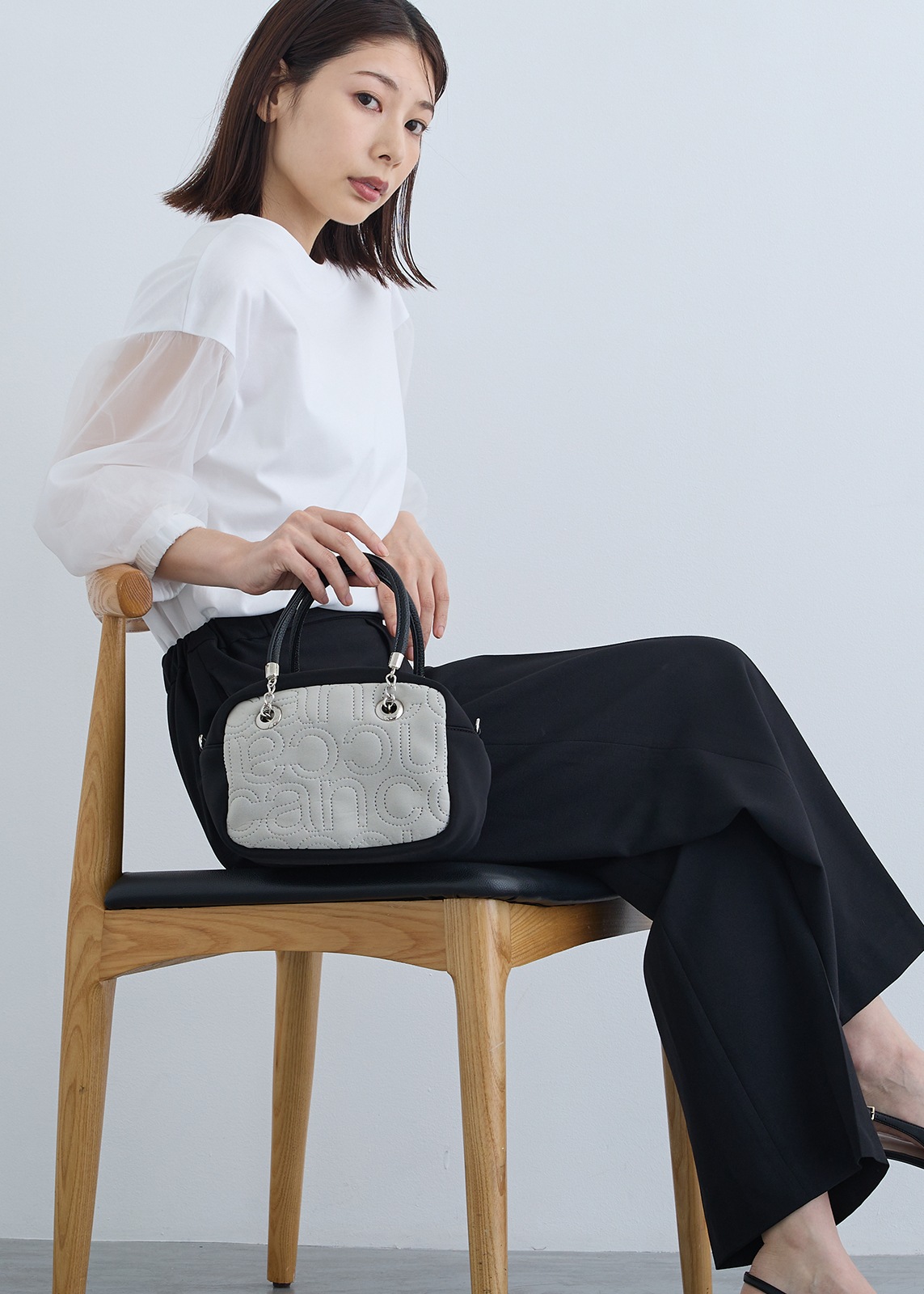 【PLUS an】ネオプレーン ミニバッグ