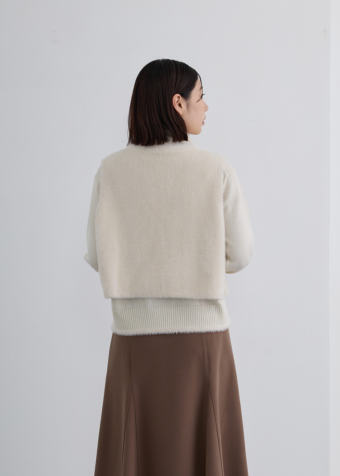 KOOS】シャギー ニット ベスト | NEW ARRIVAL | Cour Carre an ONLINE