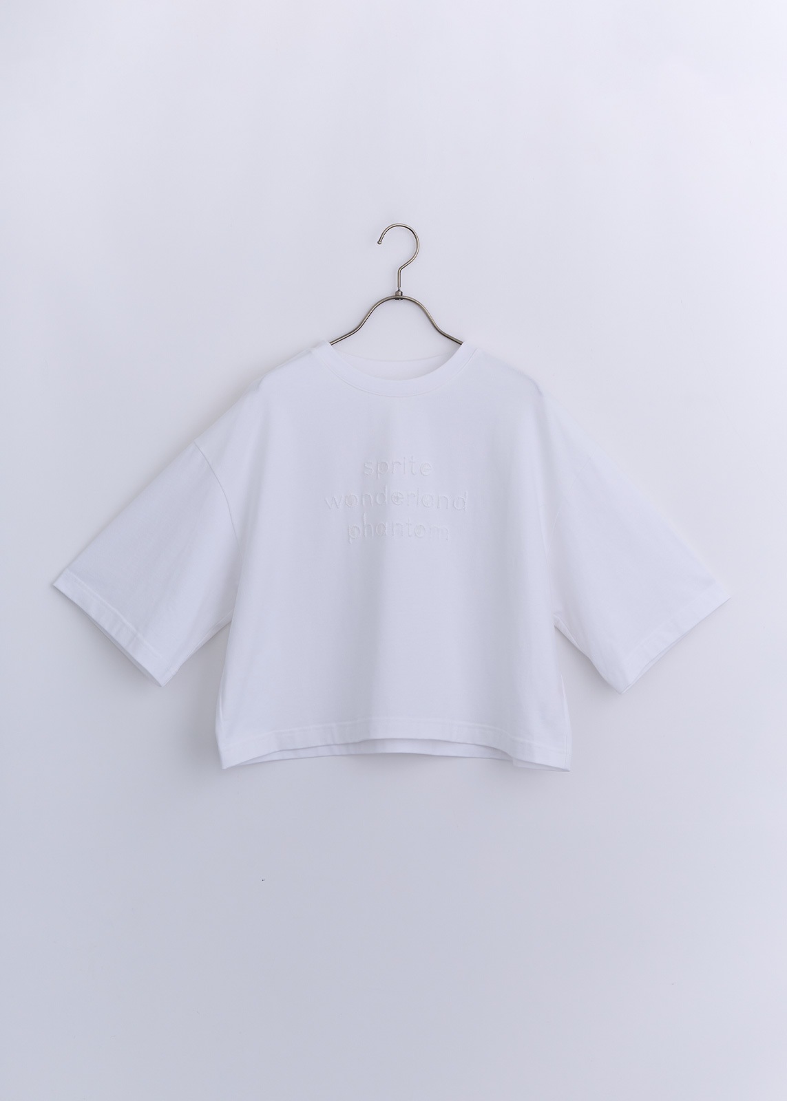 【LUIS MARI】スパンコール ロゴ カットソー