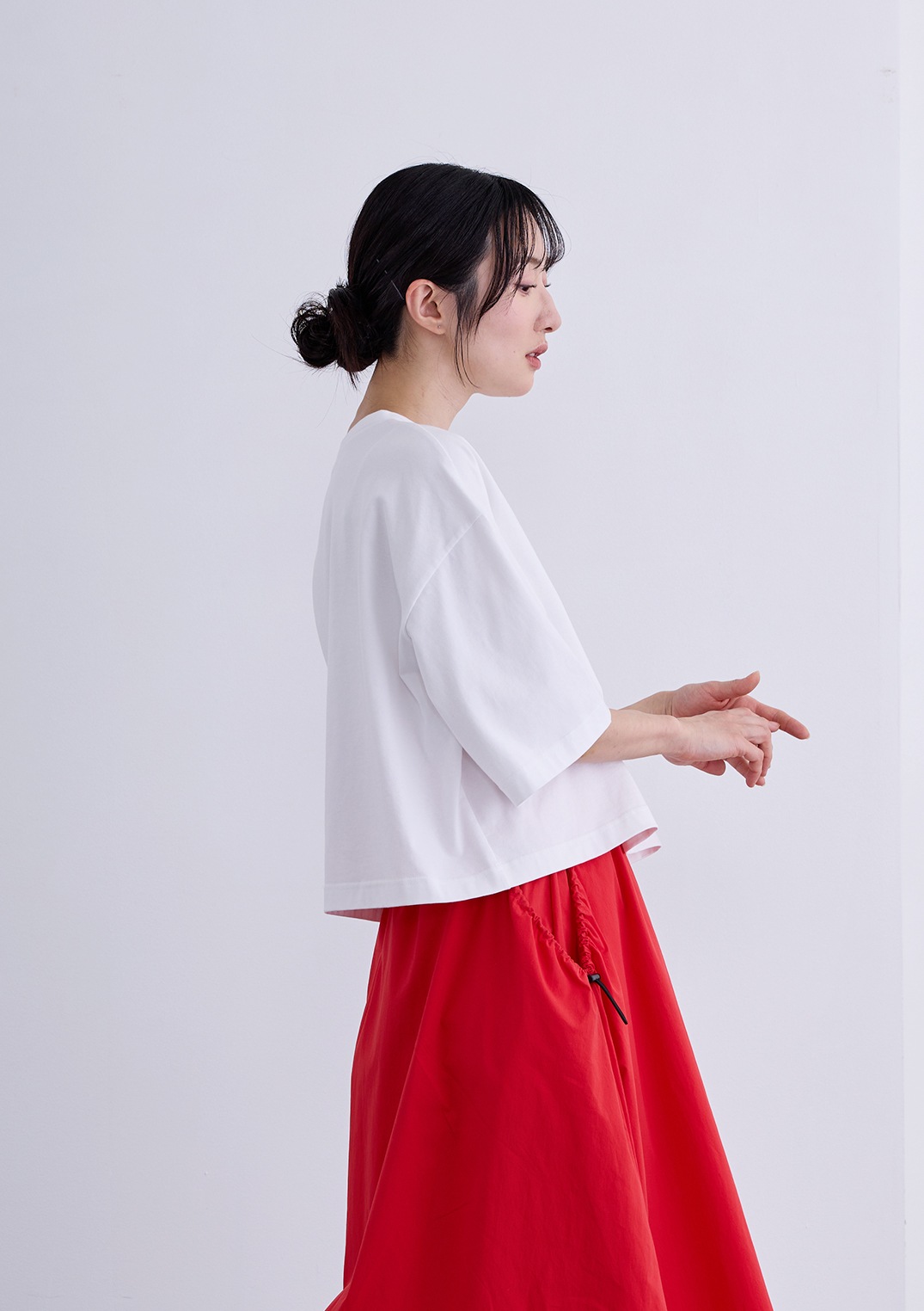 【LUIS MARI】スパンコール ロゴ カットソー