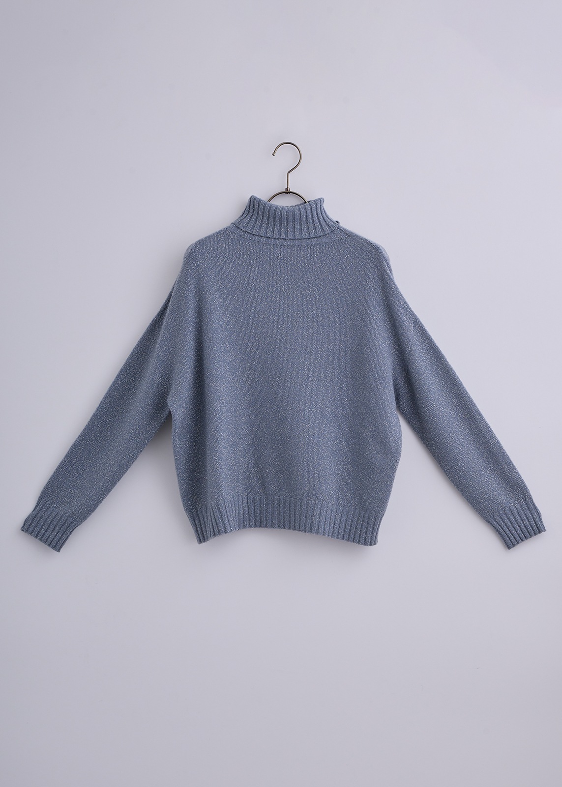 【Femicite】イタリー製 シルキー ラメ ニット