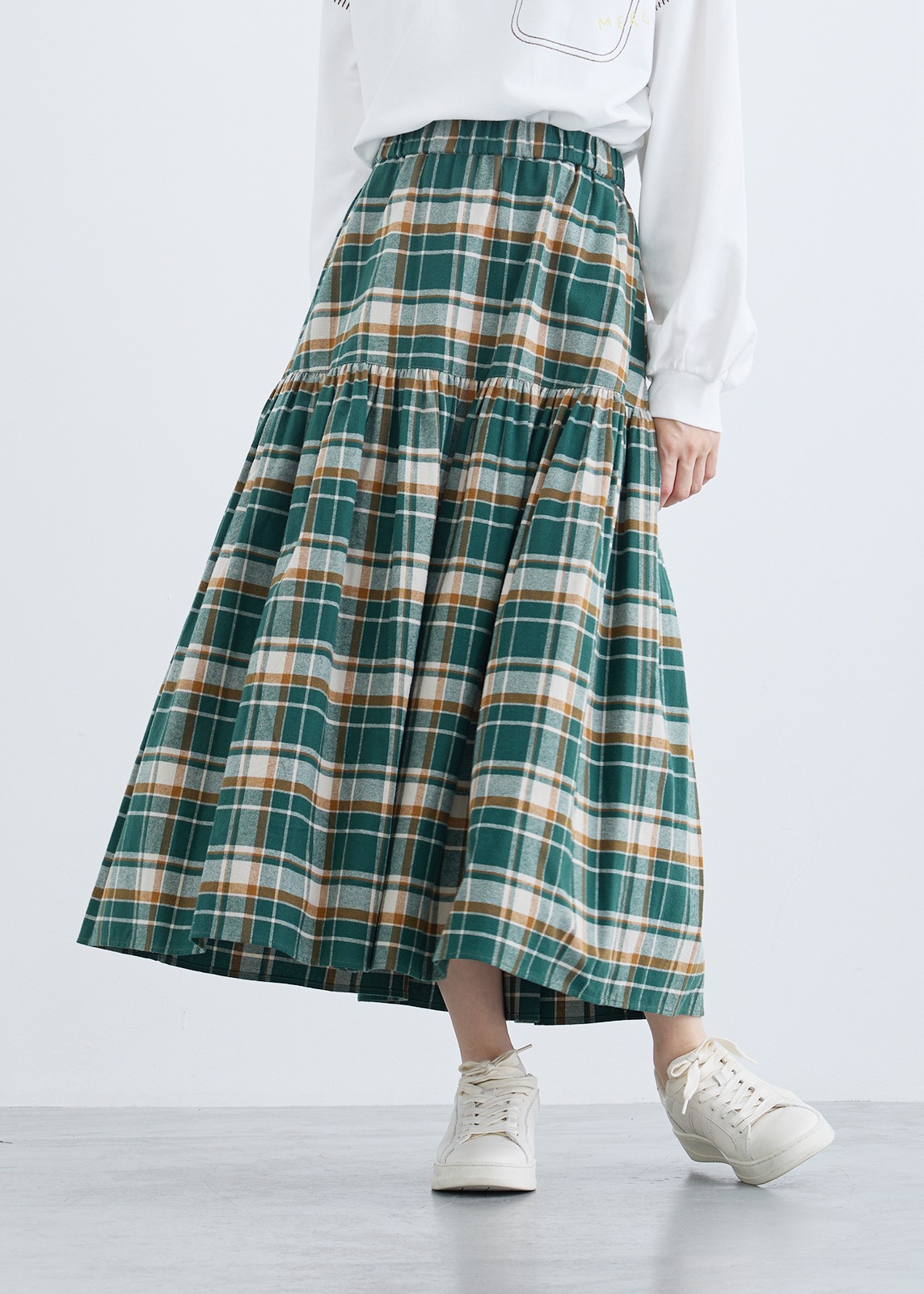 【LUIS MARI】ビッグ チェック スカート