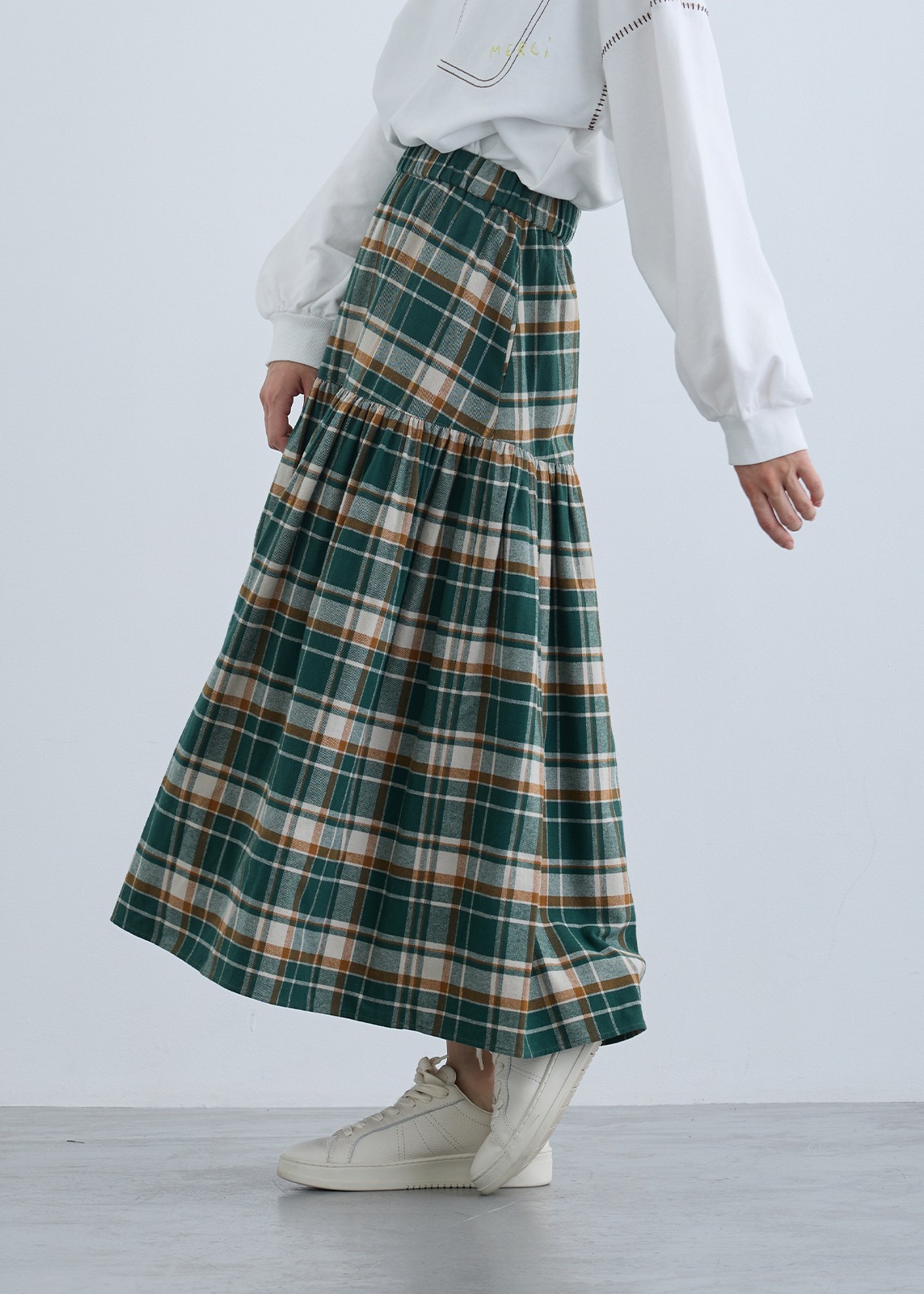 【LUIS MARI】ビッグ チェック スカート