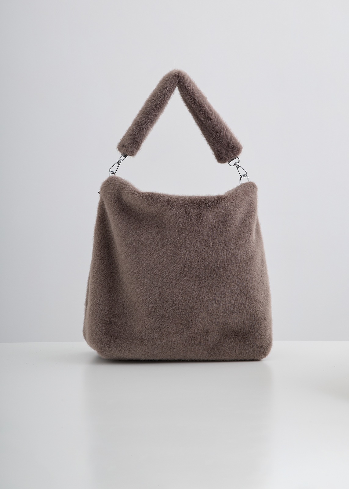 【PLUS an】エコ ファー バッグ