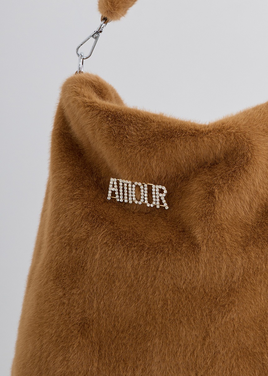 【PLUS an】エコ ファー バッグ