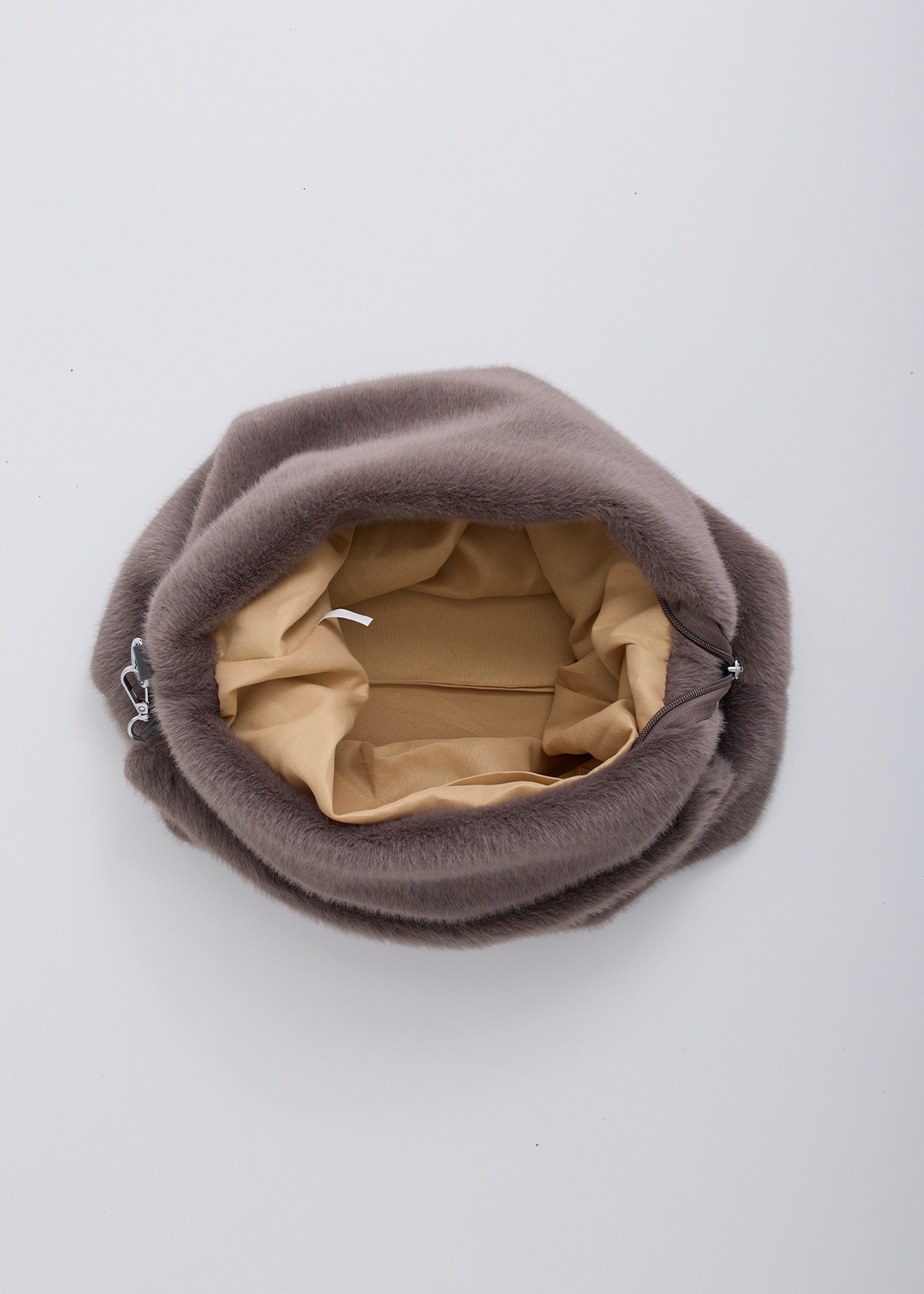 【PLUS an】エコ ファー バッグ