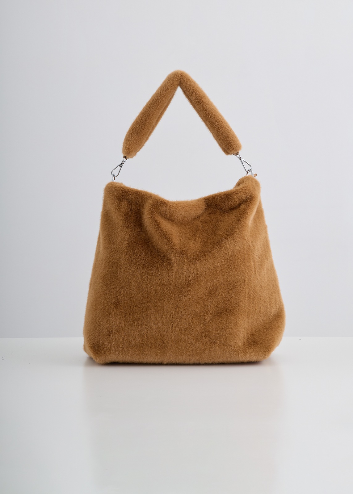 【PLUS an】エコ ファー バッグ