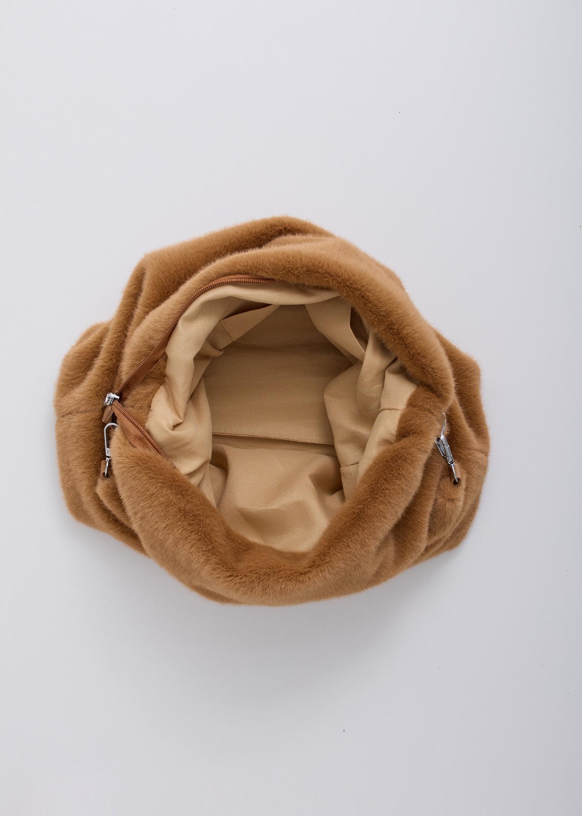 【PLUS an】エコ ファー バッグ