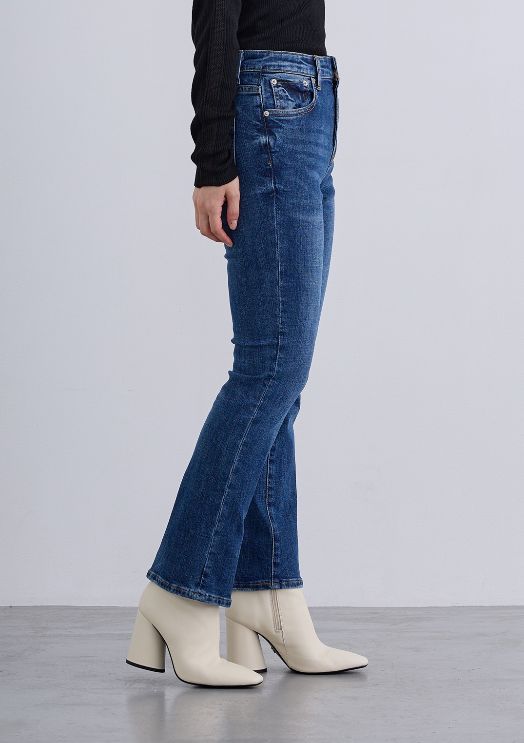 【Cour Carre an】美脚2wayストレッチデニム