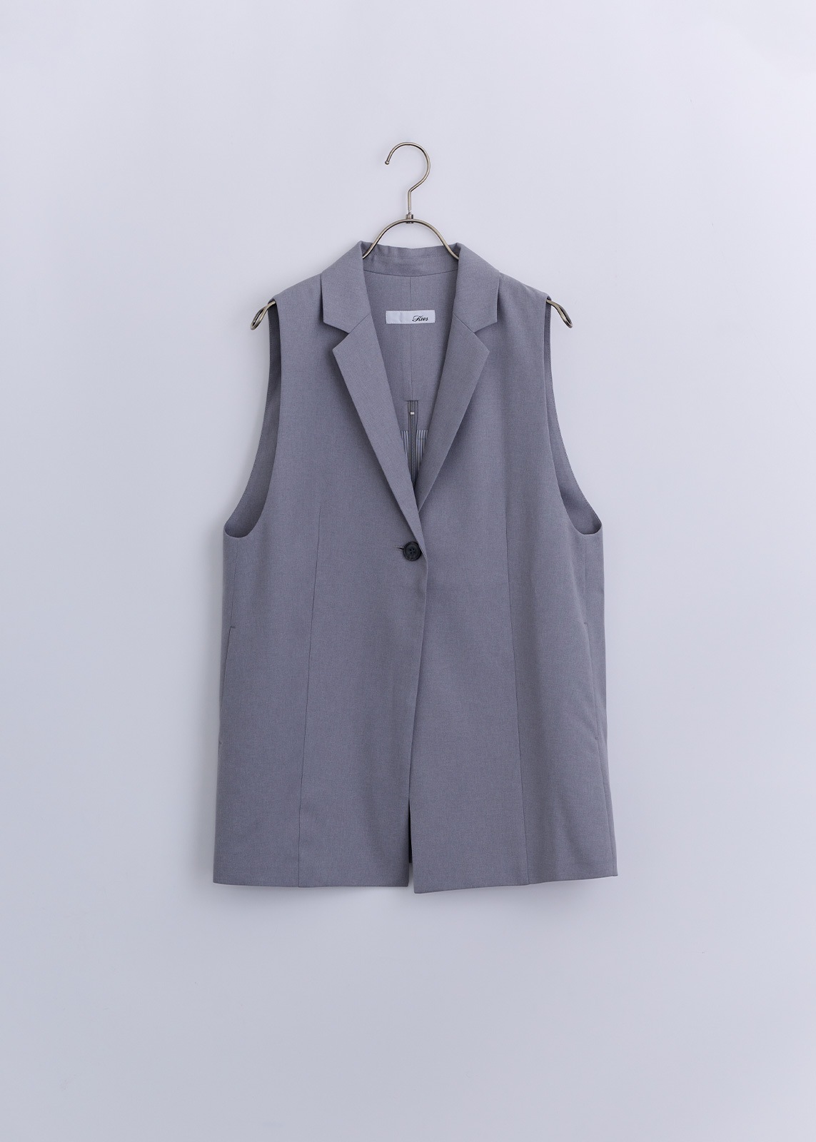 【KOOS】バック ZIP テーラード ジレ