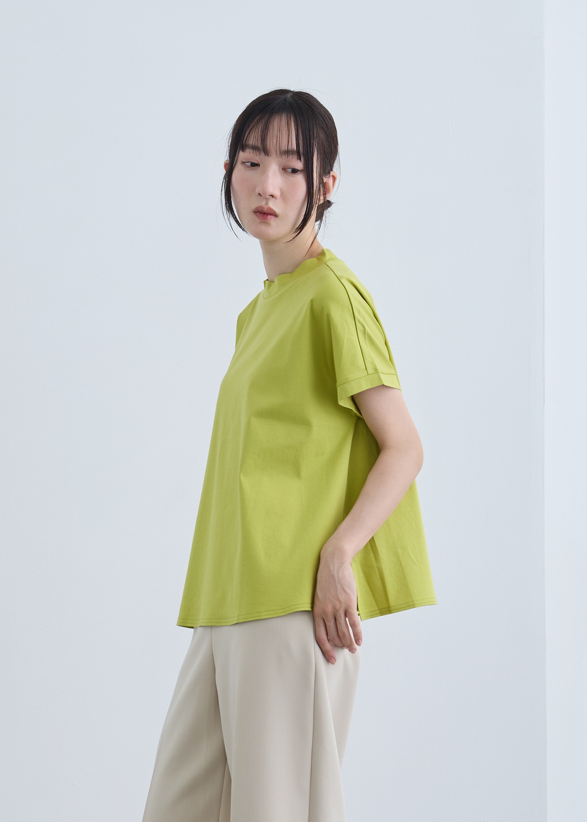 【COSPANI】フレンチスリーブ Tシャツ