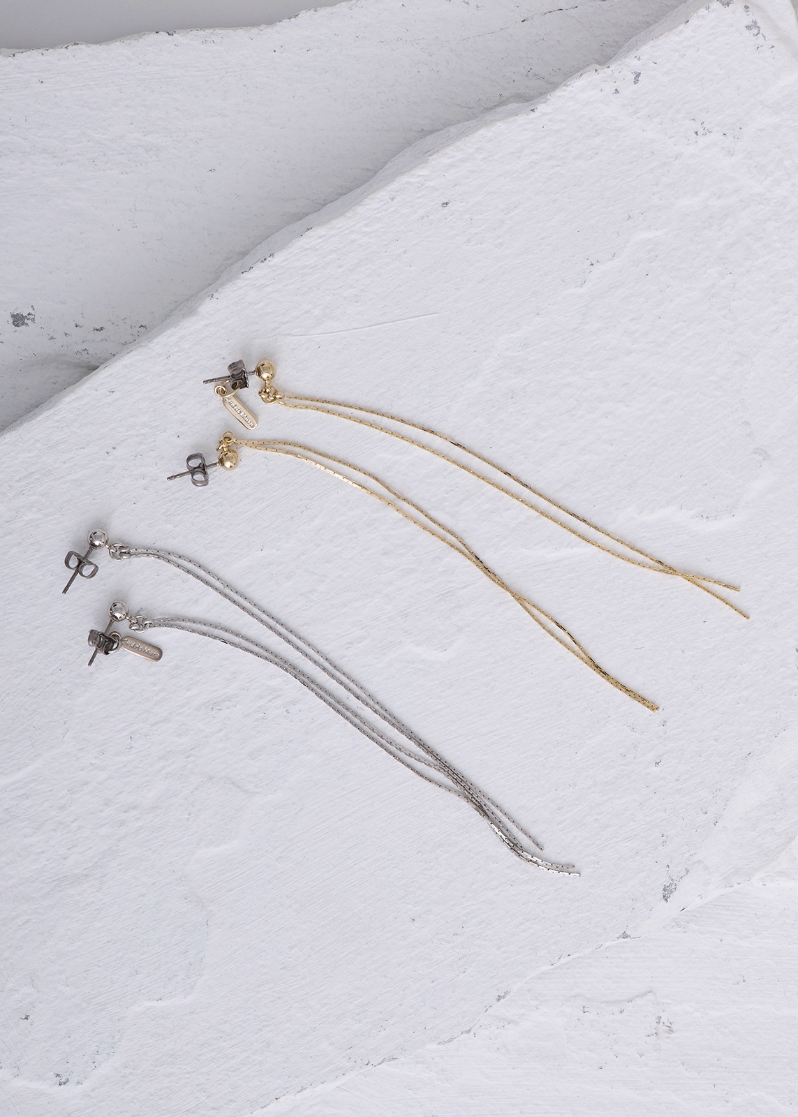 【Sea`ds Mara】スウェッジ チェーン ピアス