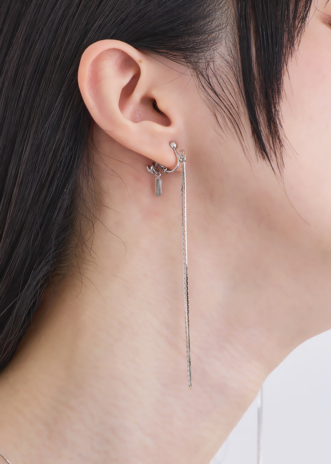 【Sea`ds Mara】スウェッジ チェーン ピアス