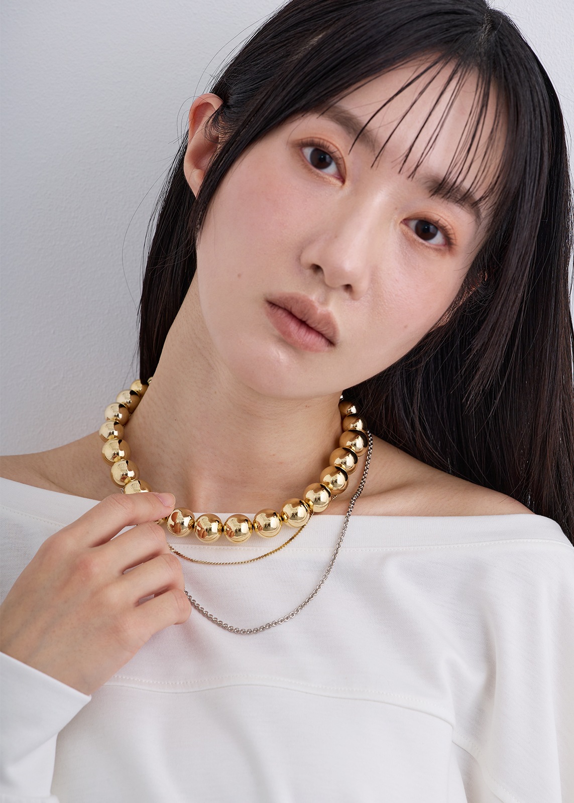 【Sea`ds Mara】ヴァリアス ロングチェーン ネックレス