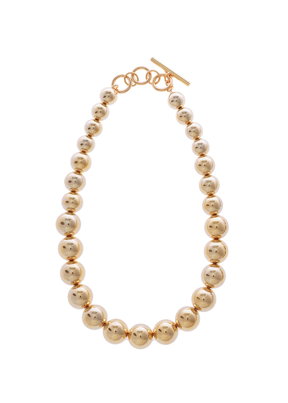 【Sea`ds Mara】メタリック ボール ネックレス