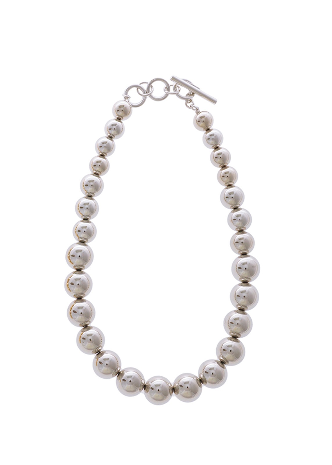 【Sea`ds Mara】メタリック ボール ネックレス