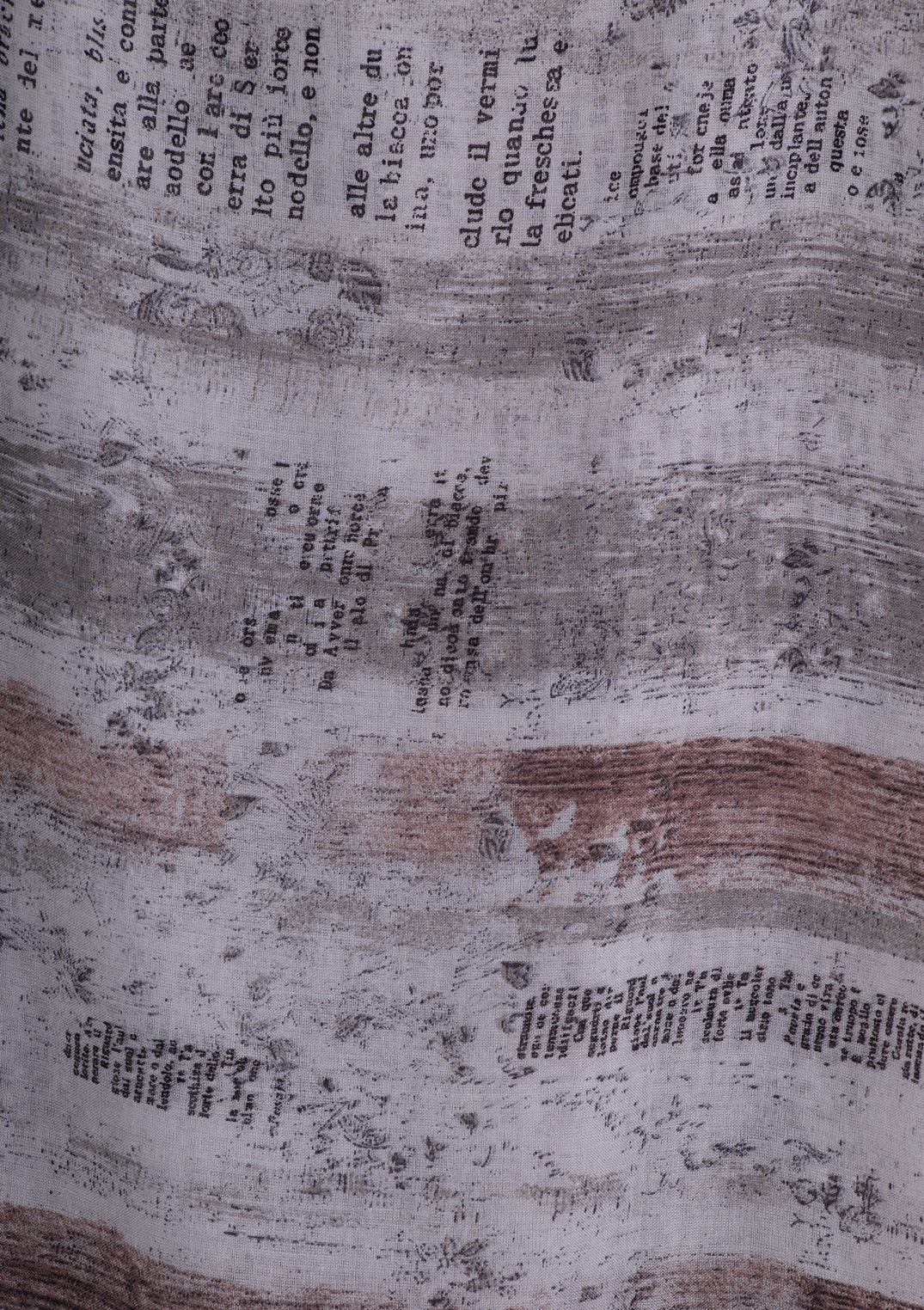 【Cour Carre an】アート柄 ショール