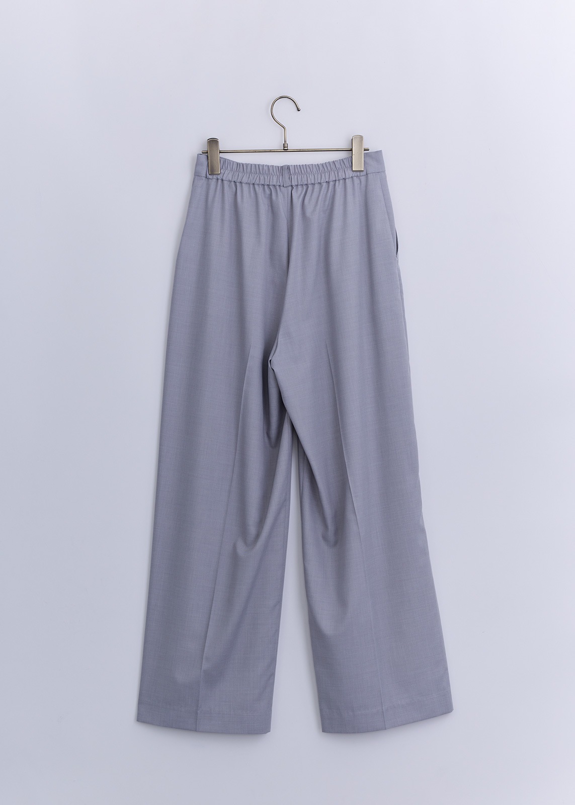 【neuf cent neuf】ライト タッチツイル タック ワイド パンツ