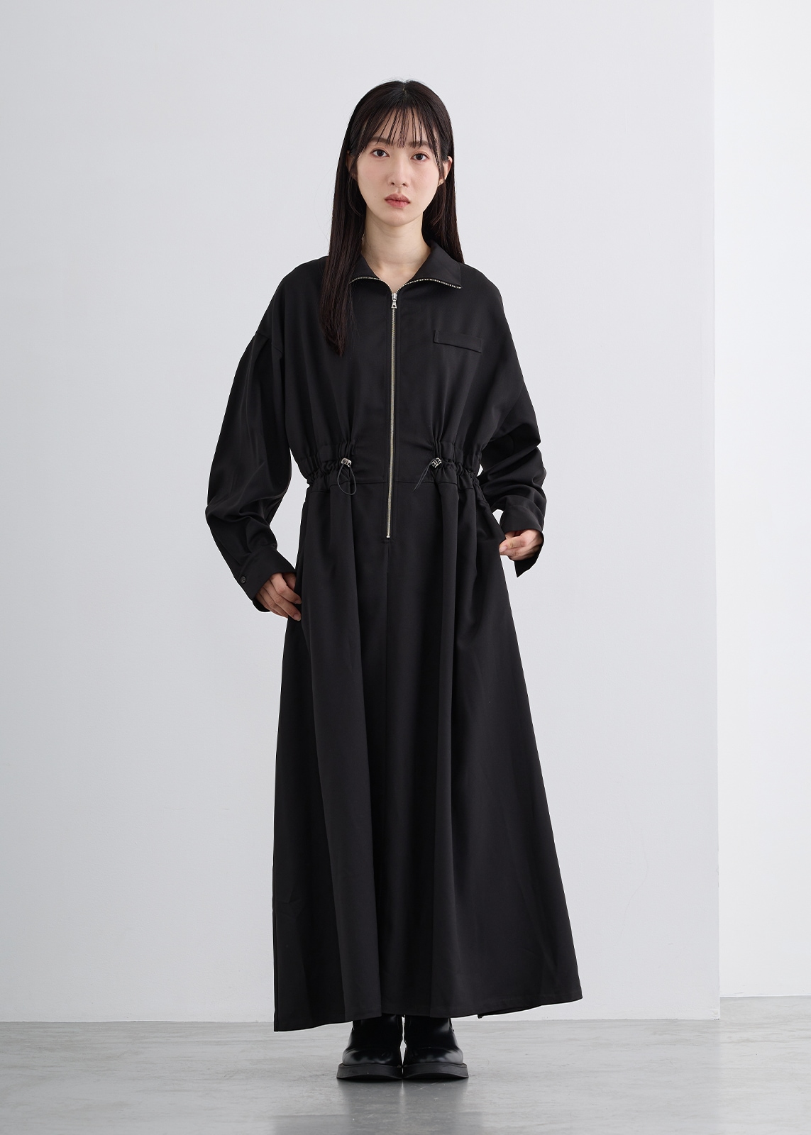 【neuf cent neuf】ジャンプスーツ デザインワンピース