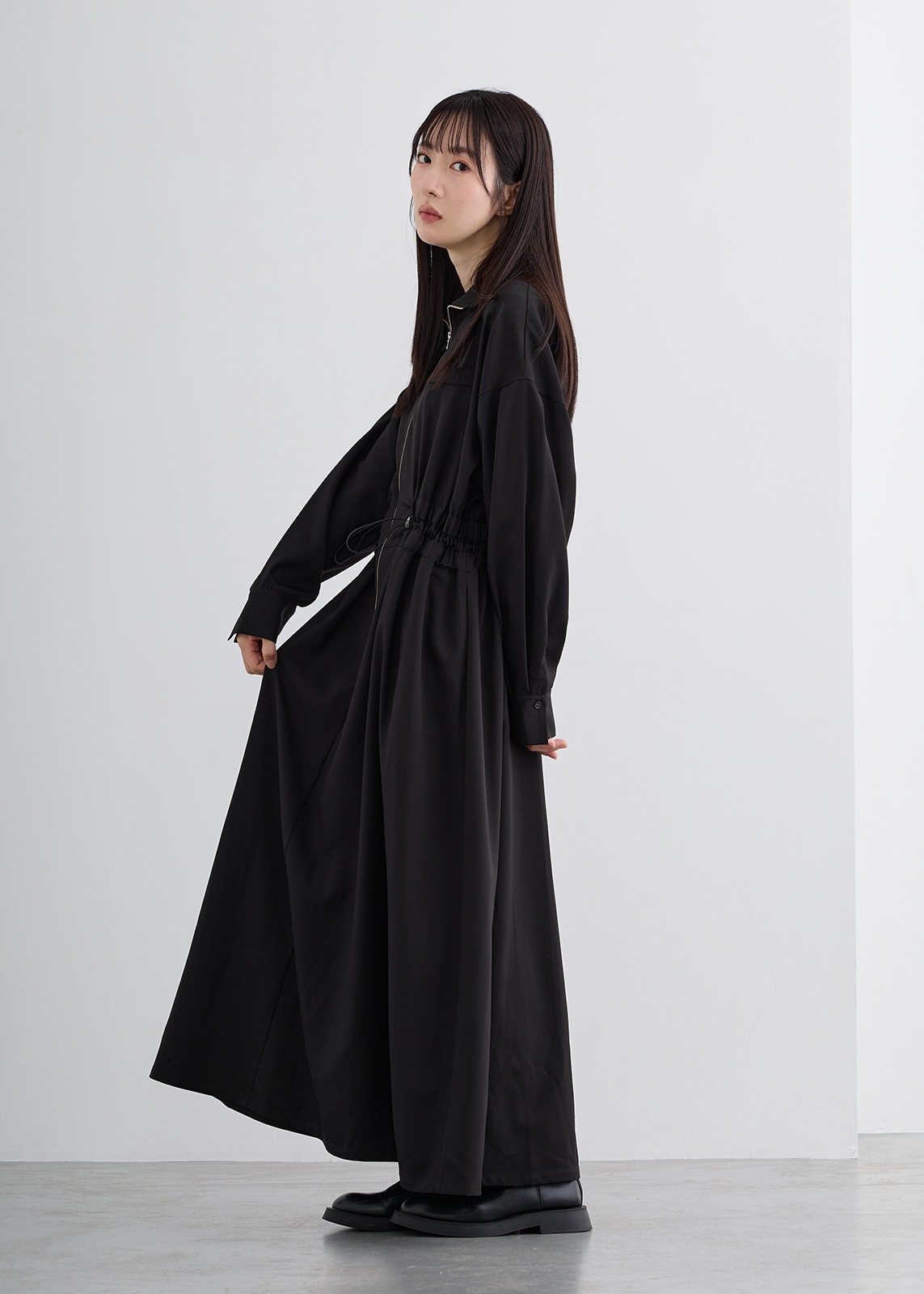 【neuf cent neuf】ジャンプスーツ デザインワンピース