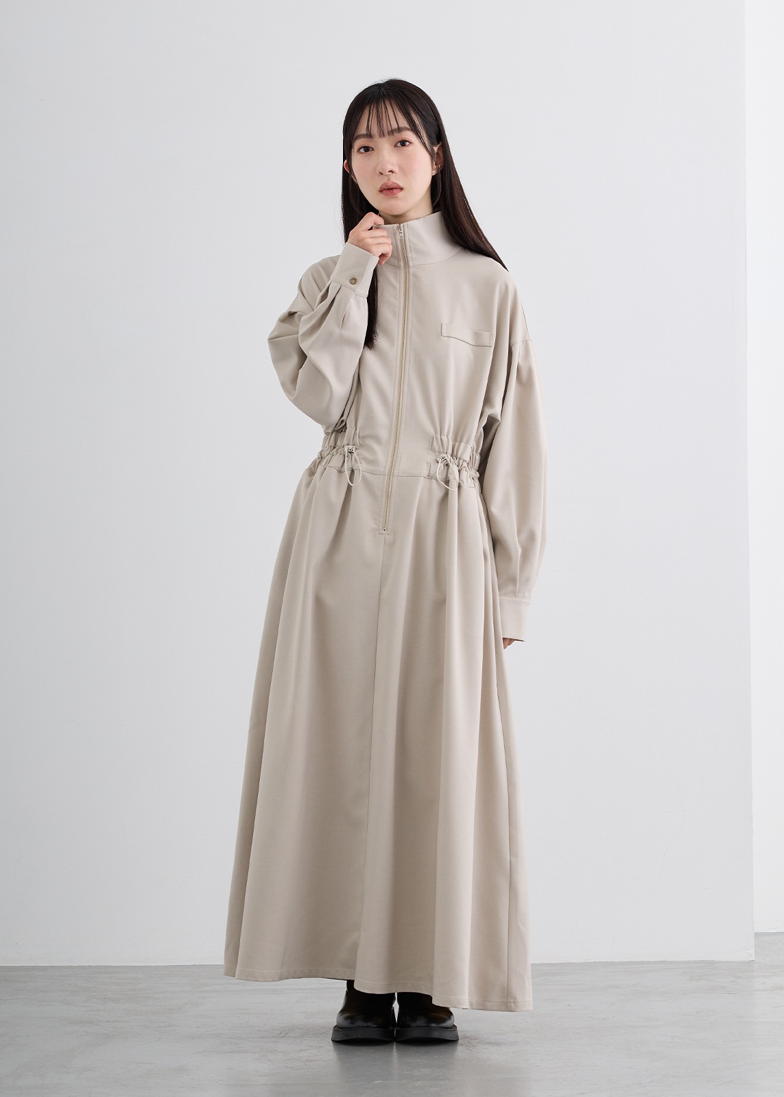 【neuf cent neuf】ジャンプスーツ デザインワンピース