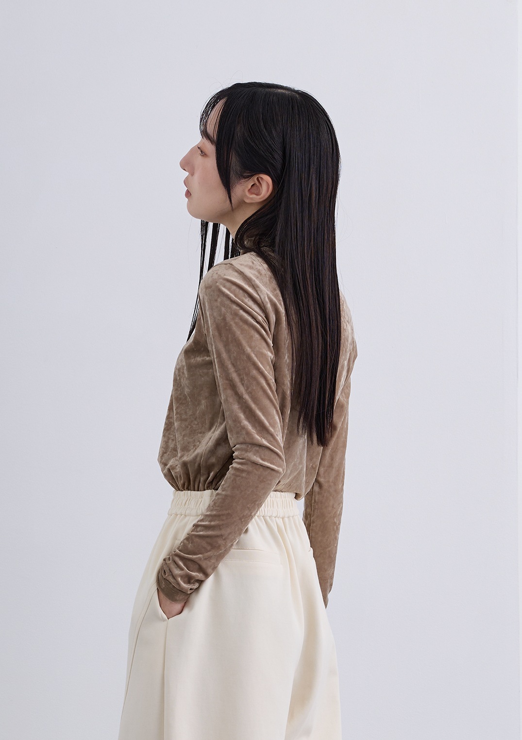 【neuf cent neuf】シアー ベロア タートル