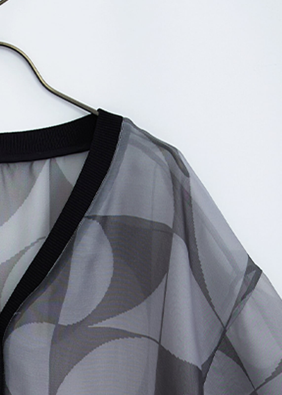 【neuf cent neuf】ジオメトリック プリント カーディガン