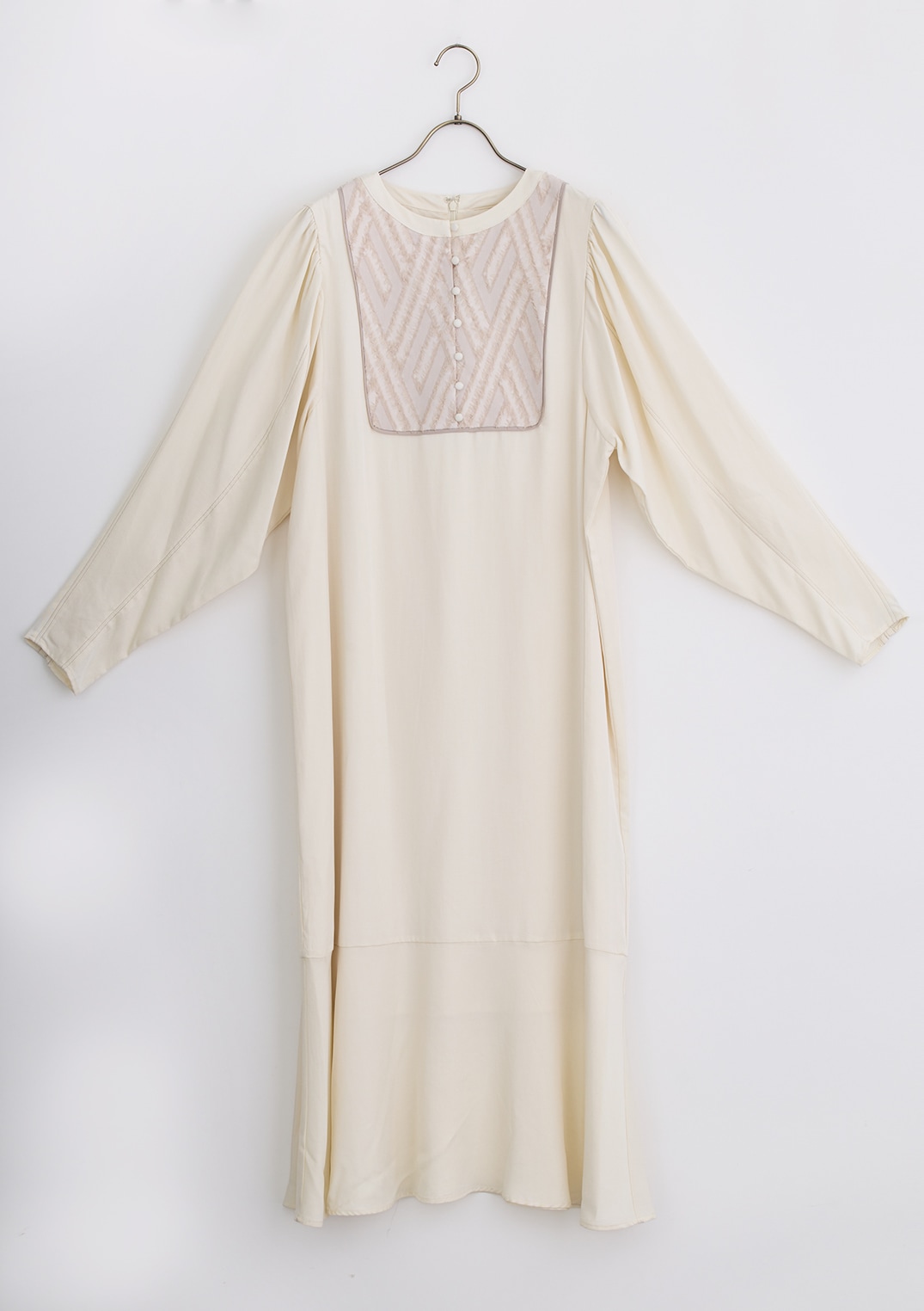 ジャガードヨークワンピース