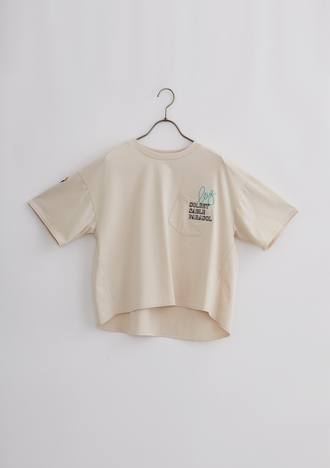 【LUIS MARI】ランダム ロゴ カットソー