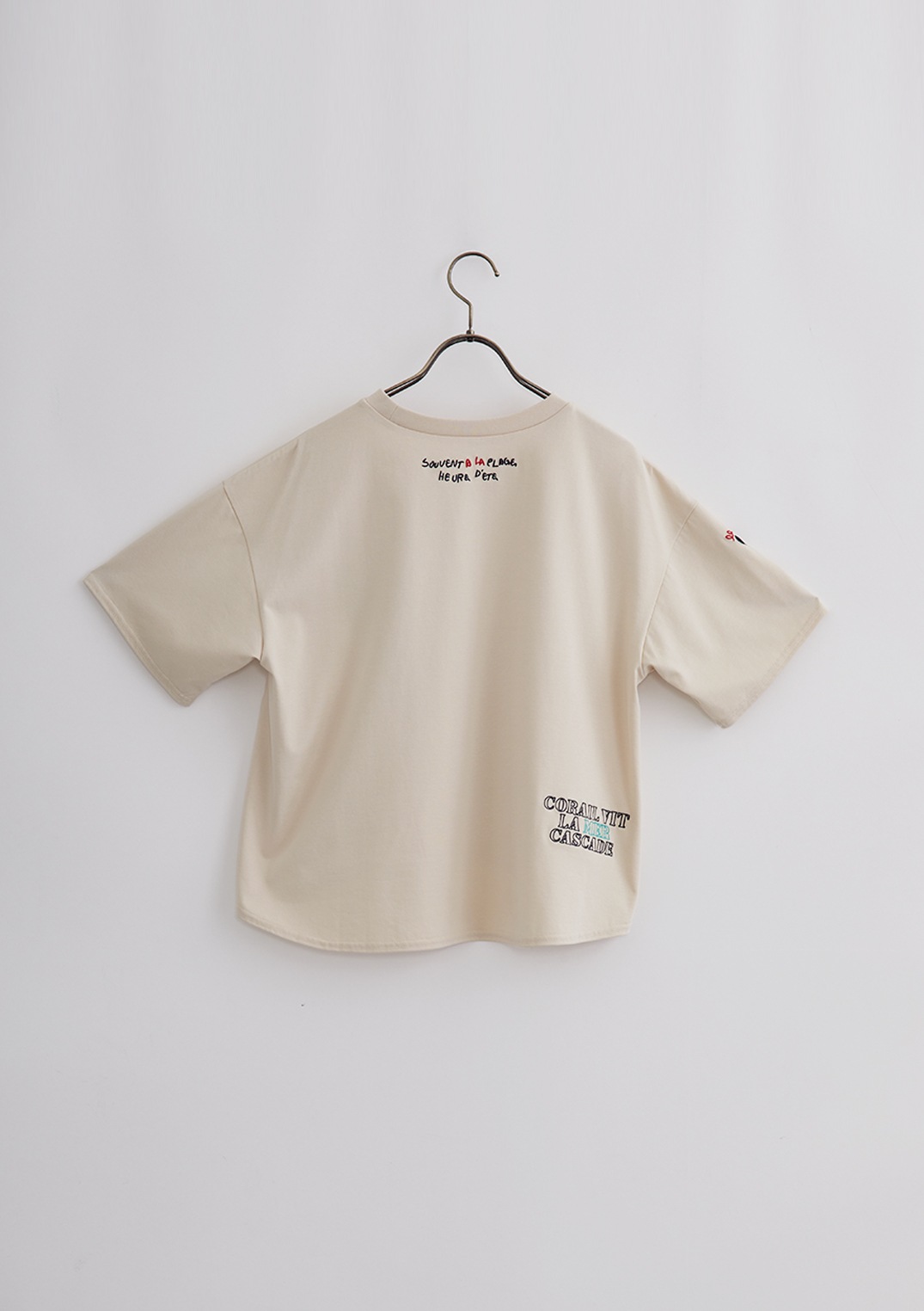 【LUIS MARI】ランダム ロゴ カットソー