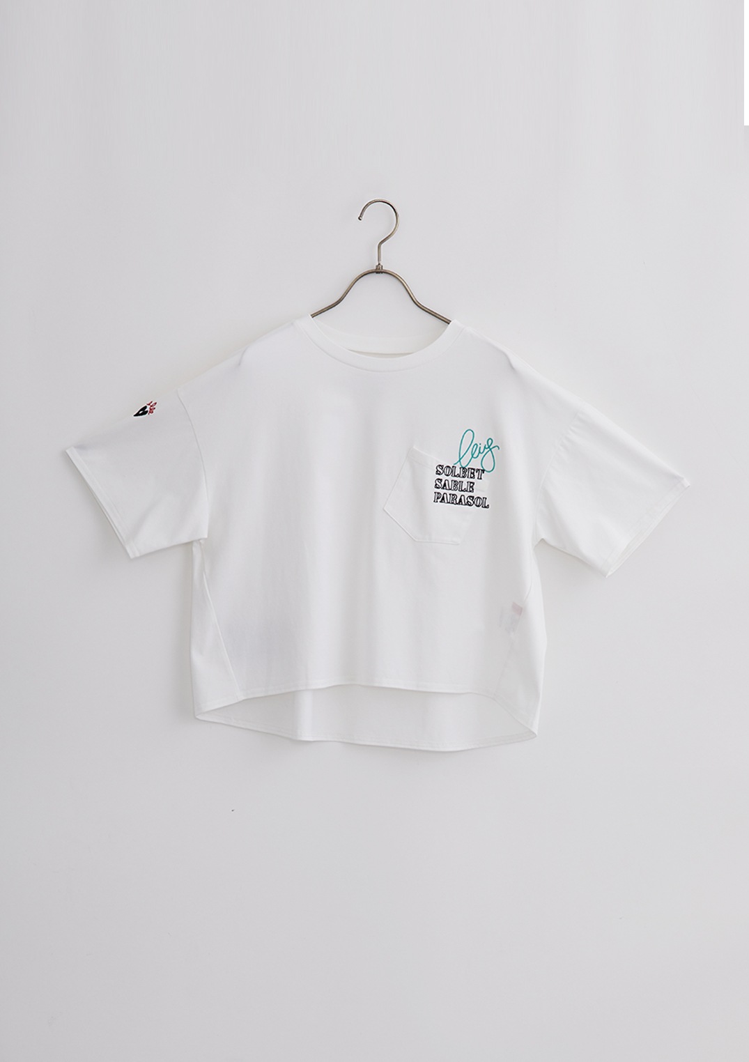 【LUIS MARI】ランダム ロゴ カットソー