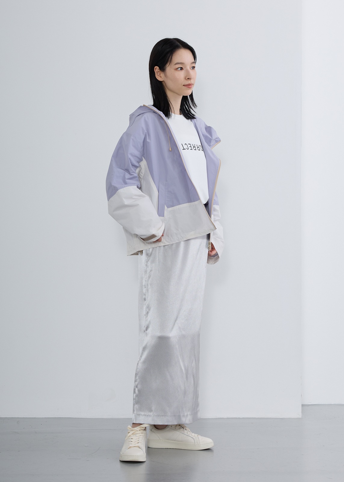 【LUIS MARI】 アシンメトリージップブルゾン