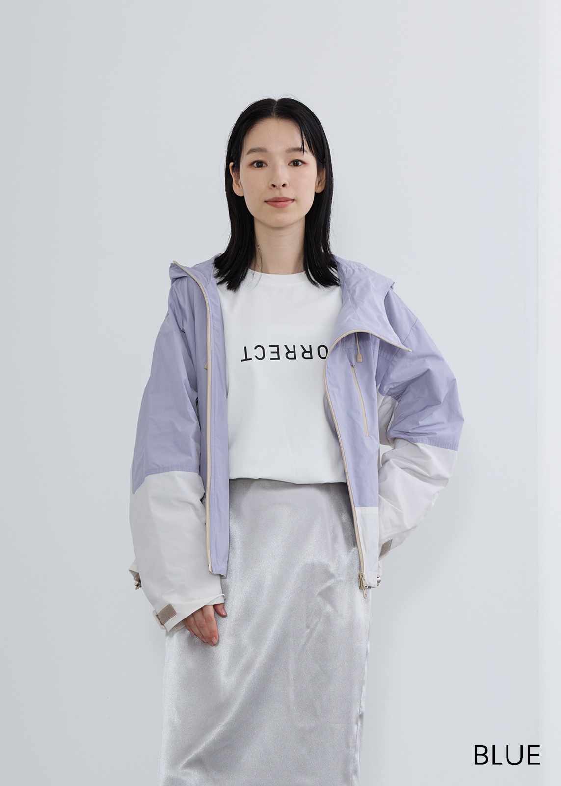 【LUIS MARI】 アシンメトリージップブルゾン