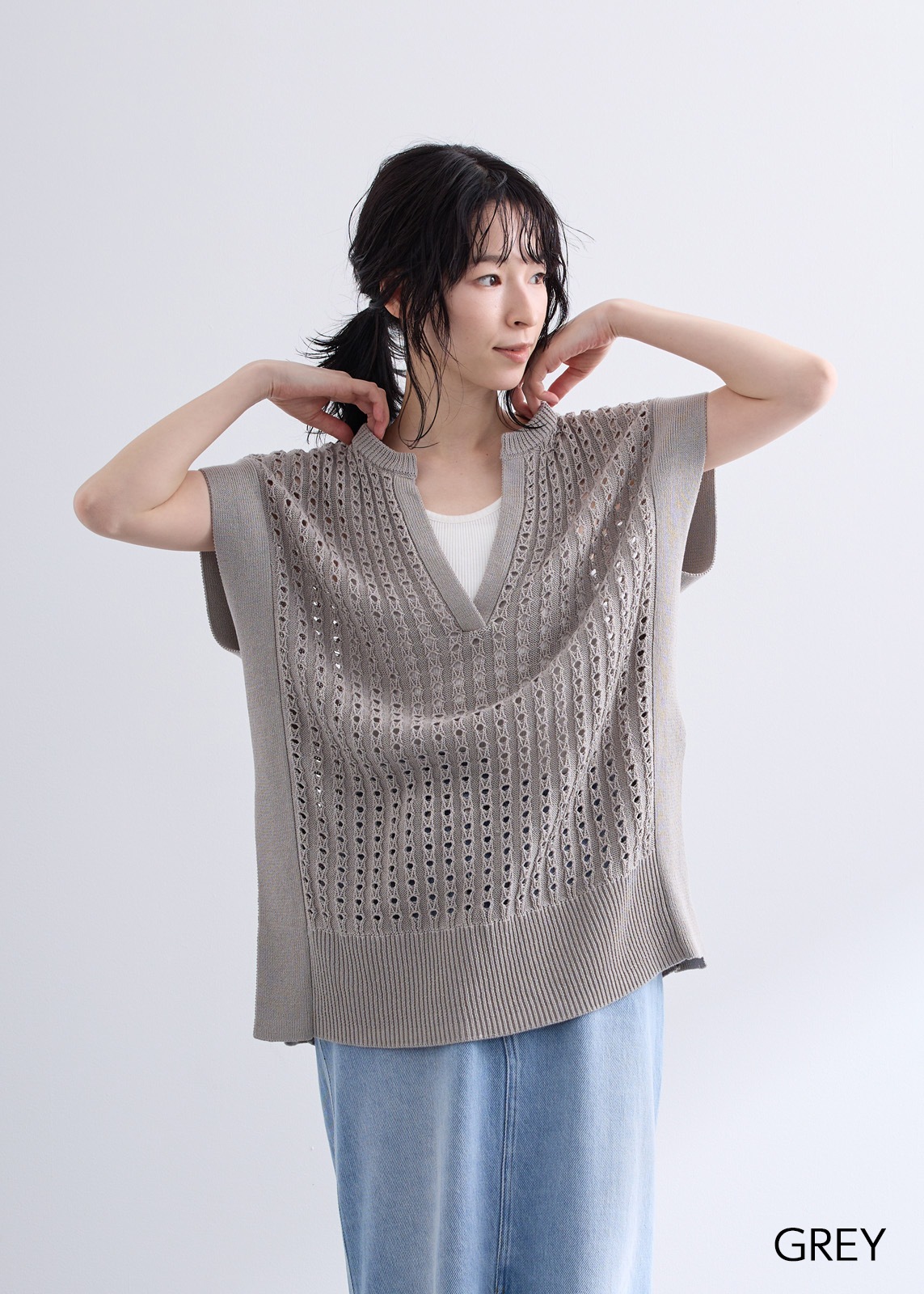 アイレットメッシュベスト | NEW ARRIVAL | Cour Carre an ONLINE STORE
