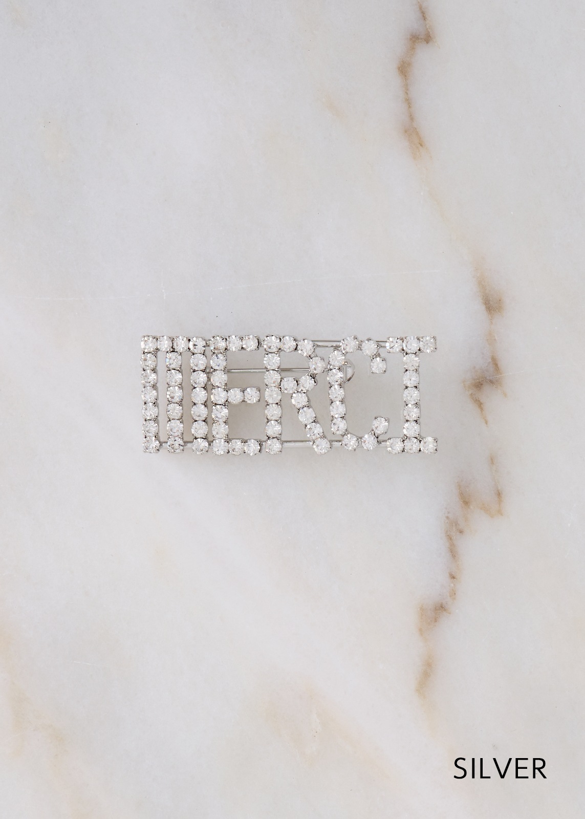 【PLUS an】MERCI ブローチ