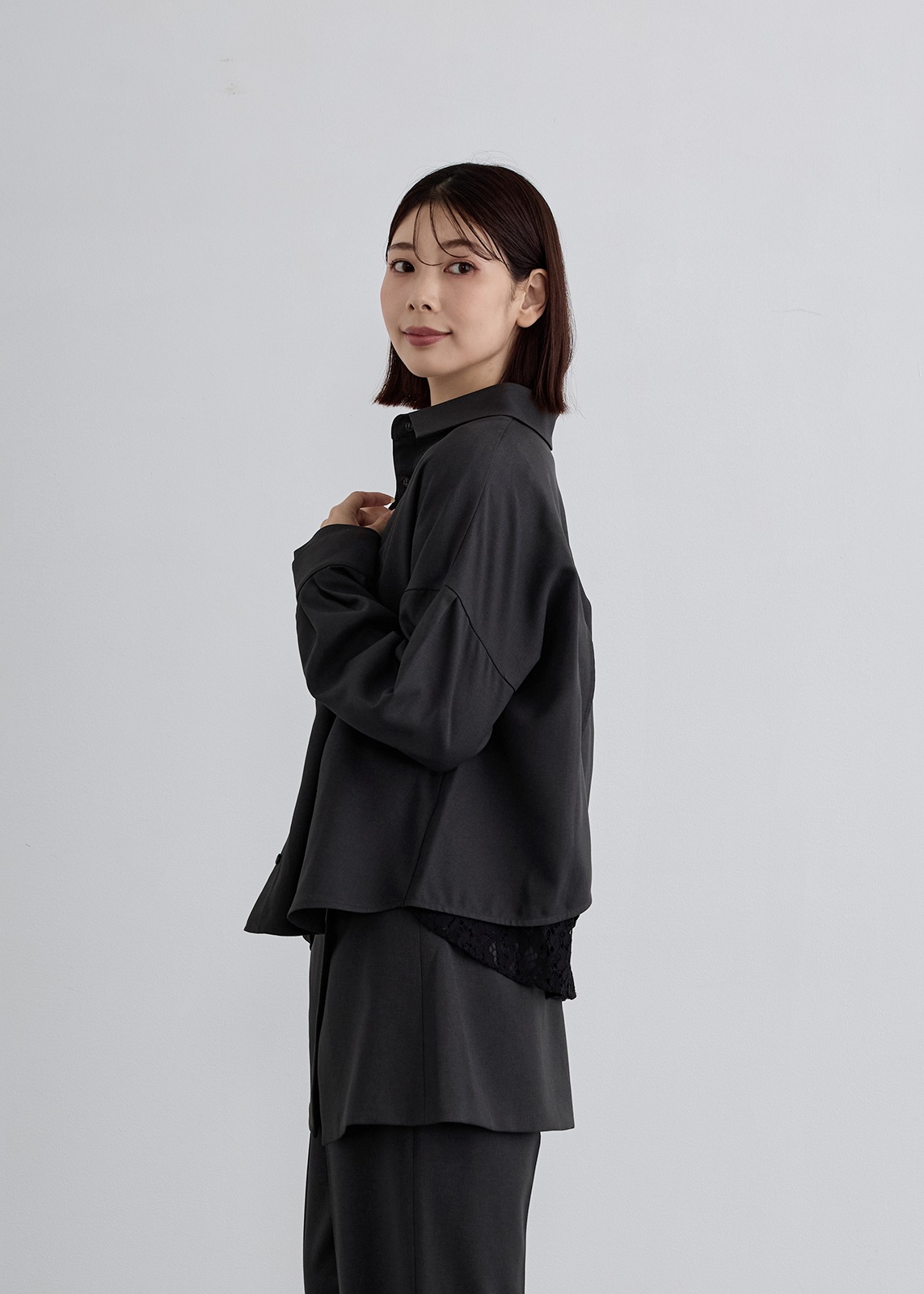 KOOS】バック レースシャツ ジャケット | NEW ARRIVAL | Cour Carre an