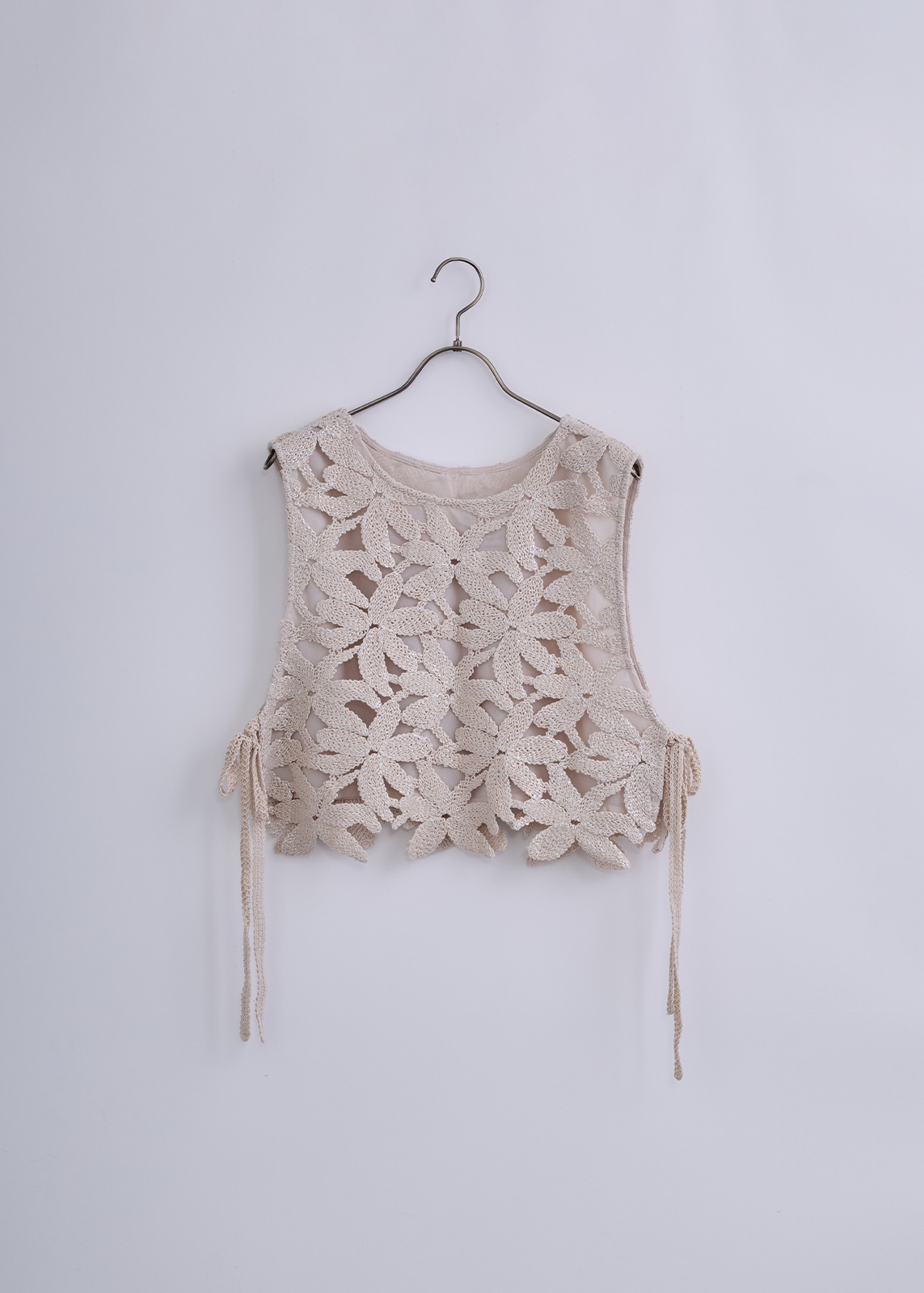 【KOOS】ボタニカル レース ビスチェ