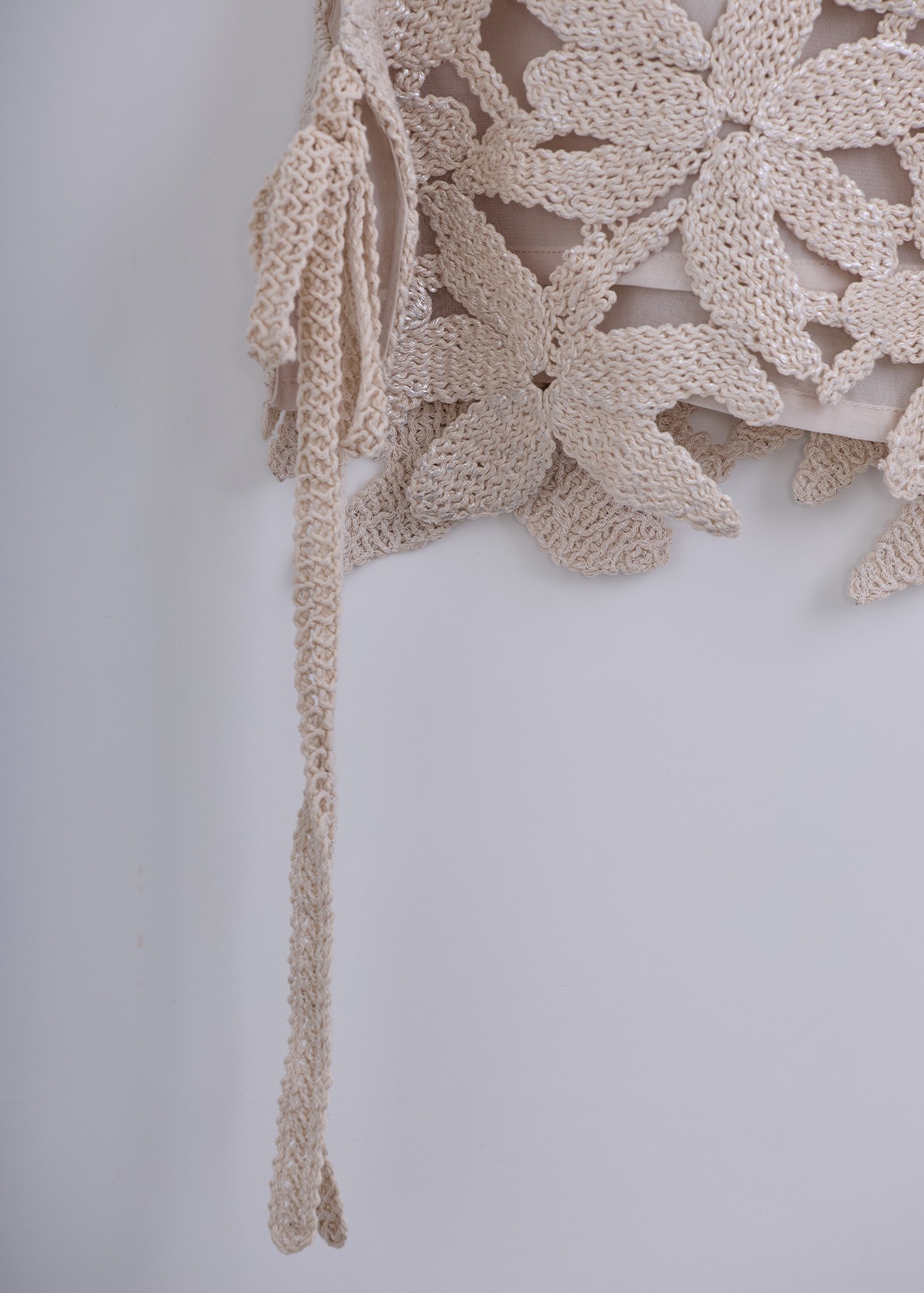 【KOOS】ボタニカル レース ビスチェ