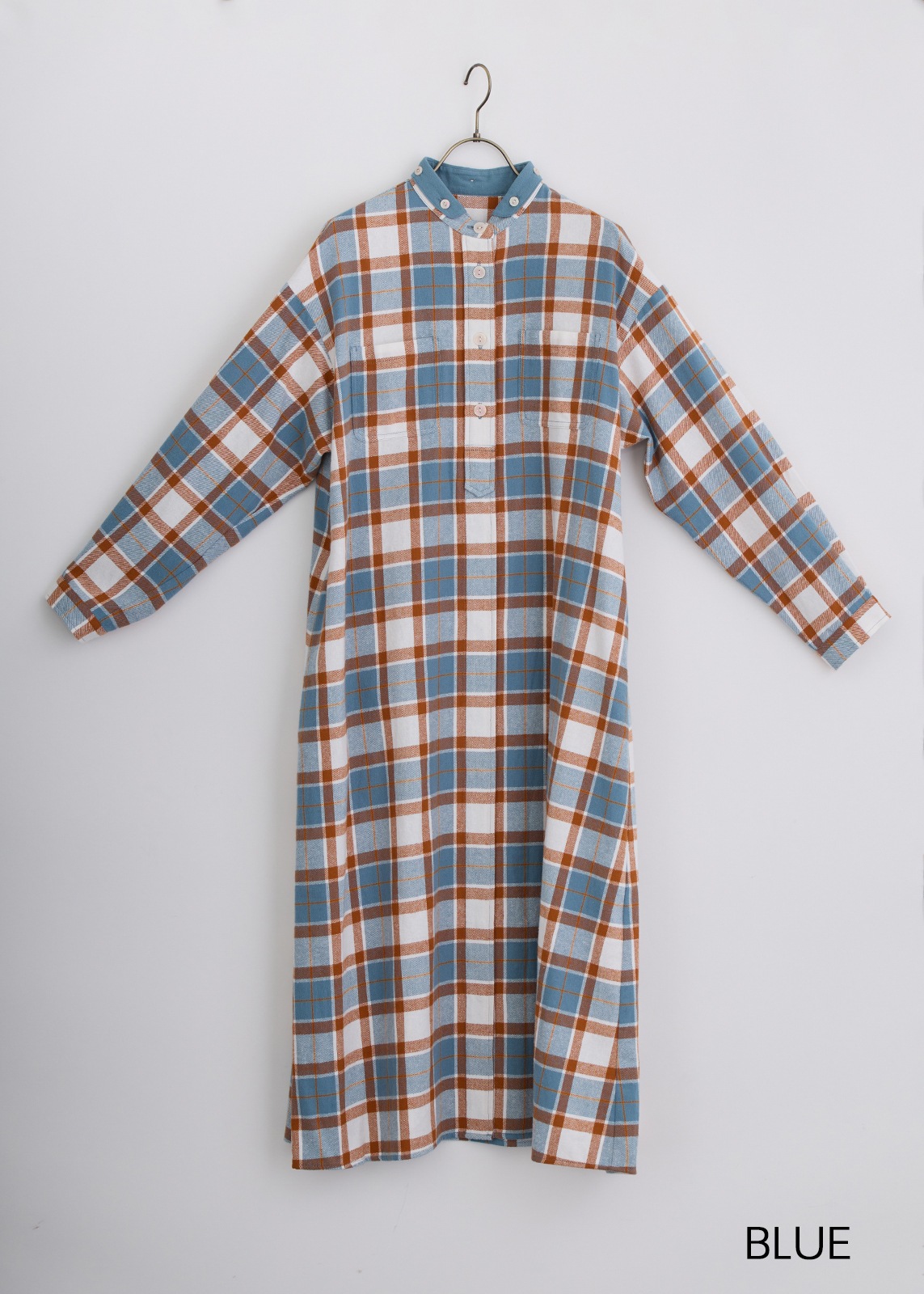 【LUISMARI】あったか チェックワンピース