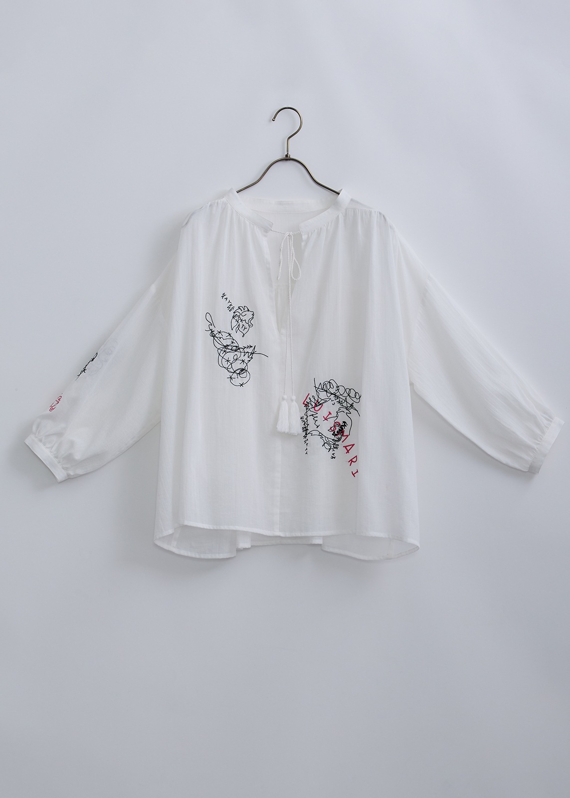 【LUISMARI】エンブロイダリー ブラウス