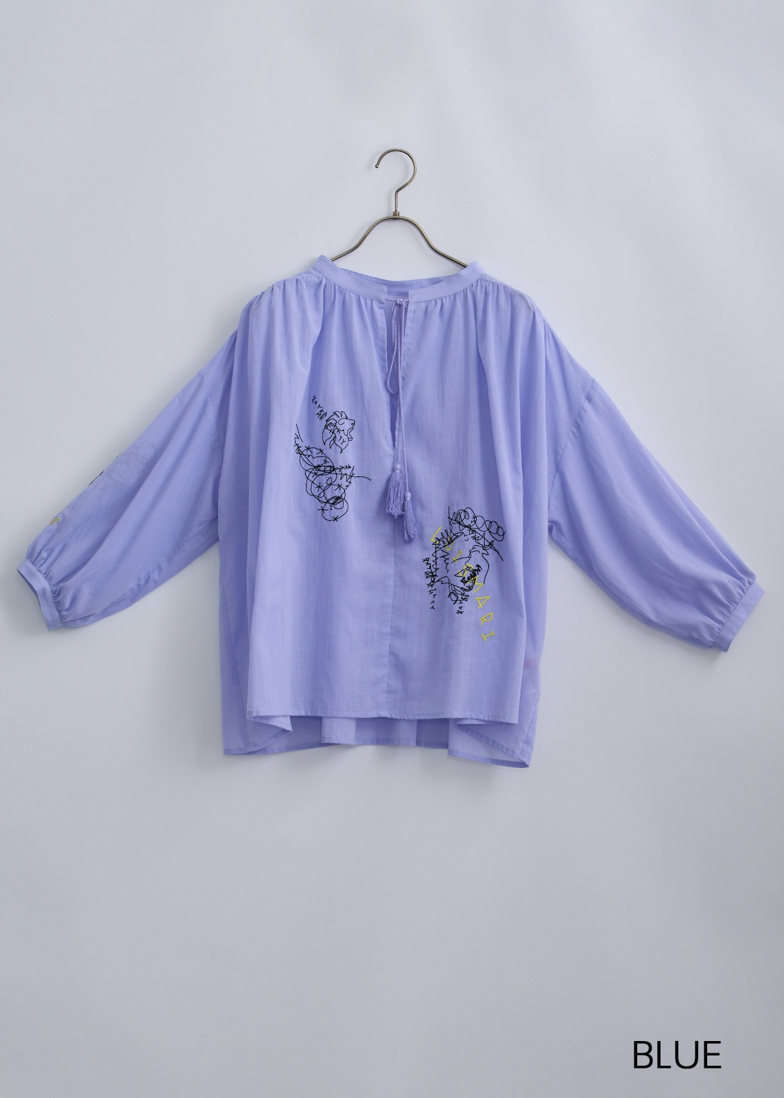 【LUISMARI】エンブロイダリー ブラウス